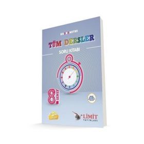 Limit Yayınları 8. Sınıf Lgs Kronometre Tüm Dersler Soru Bankası