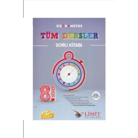 Limit Yayınları 8. Sınıf Lgs Kronometre Tüm Dersler Soru Bankası