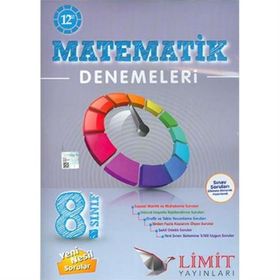 Limit Yayınları 8. Sınıf Matematik Kronometre 12'li Denemeleri