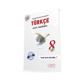 Limit Yayınları 8.Sınıf Türkçe Soru Bankası