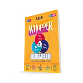 Limit Yayınları - 8. Sınıf Whoopper 3'lü Deneme Seti
