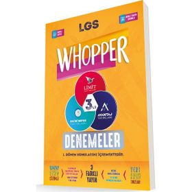 Limit Yayınları - 8. Sınıf Whoopper 3'lü Deneme Seti