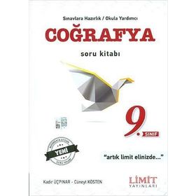 Limit Yayınları 9. Sınıf Coğrafya Soru Kitabı