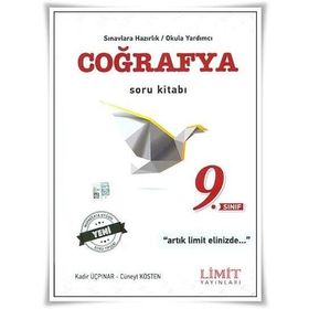 Limit Yayınları 9. Sınıf Coğrafya Soru Kitabı