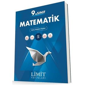 Limit Yayınları 9. Sınıf Matematik Konu Anlatım Föyleri