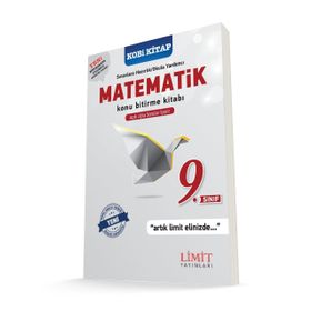 Limit Yayınları 9.Sınıf Matematik Konu Bitirme Kitabı