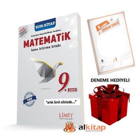 Limit Yayınları 9.Sınıf Matematik Konu Bitirme Kitabı