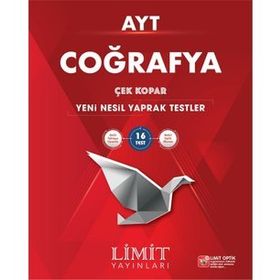 Limit Yayınları Ayt Coğrafya Yaprak Test