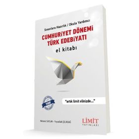 Limit Yayınları AYT Cumhuriyet Dönemi Türk Edebiyatı El Kitabı