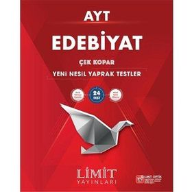 Limit Yayınları Ayt Edebiyat Yaprak Test