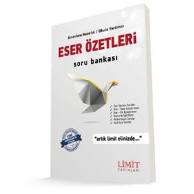 Limit Yayınları AYT Eser Özetleri Soru Bankası