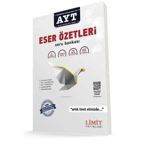 Limit Yayınları AYT Eser Özetleri Soru Bankası