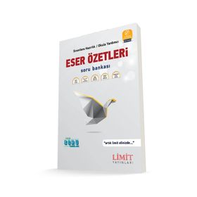 Limit Yayınları AYT Eser Özetleri Soru Bankası