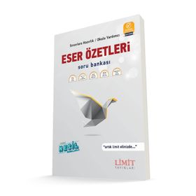 Limit Yayınları AYT Eser Özetleri Soru Bankası