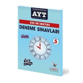 Limit Yayınları AYT Kronometre 5 li Deneme Sınavları