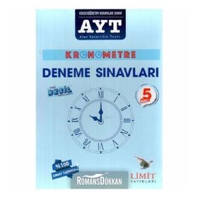 Limit Yayınları AYT Kronometre 5 li Deneme Sınavları