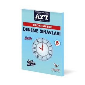 Limit Yayınları Ayt Kronometre Deneme Seti 5 li