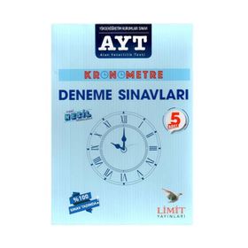 Limit Yayınları Ayt Kronometre Deneme Seti 5 li