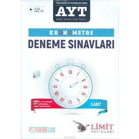 Limit Yayınları Ayt Kronometre Deneme Seti 5 li