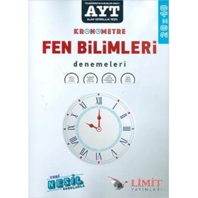 Limit Yayınları AYT Kronometre Fen Bilimleri 20x40 Deneme