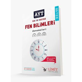 Limit Yayınları AYT Kronometre Fen Bilimleri 20x40 Deneme