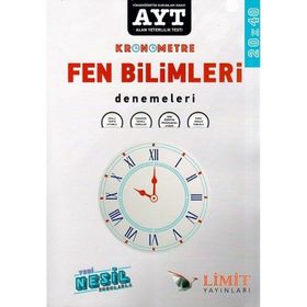 Limit Yayınları AYT Kronometre Fen Bilimleri 20x40 Deneme