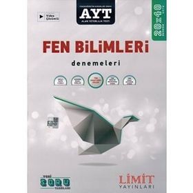 Limit Yayınları AYT Kronometre Fen Bilimleri 20x40 Deneme