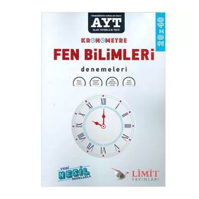 Limit Yayınları AYT Kronometre Fen Bilimleri 20x40 Deneme