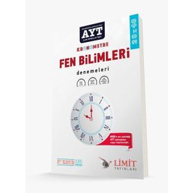 Limit Yayınları AYT Kronometre Fen Bilimleri Denemeler
