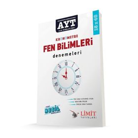 Limit Yayınları AYT Kronometre Fen Bilimleri Denemeler