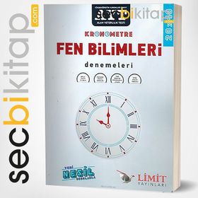 Limit Yayınları AYT Kronometre Fen Bilimleri Denemeler