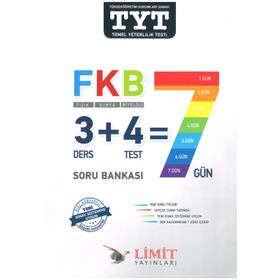 Limit Yayınları Ayt Kronometre Fizik Kimya Biyoloji Fkb Soru Bankası