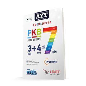 Limit Yayınları Ayt Kronometre Fizik Kimya Biyoloji Fkb Soru Bankası