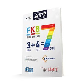 Limit Yayınları Ayt Kronometre Fizik Kimya Biyoloji Fkb Soru Bankası
