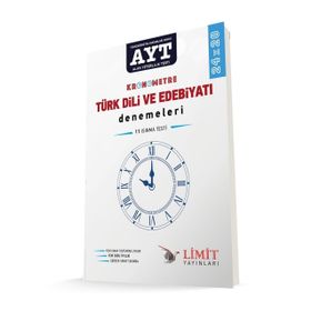 Limit Yayınları Ayt Kronometre Türk Dili Ve Edebiyatı Denemeleri