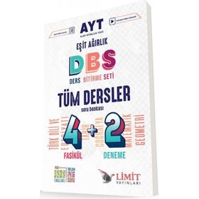 Limit Yayınları AYT Tüm Dersler (Eşit Ağırlık) 4+2 Soru Bankası