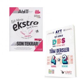 Limit Yayınları AYT Tüm Dersler (Eşit Ağırlık) 4+2 Soru Bankası