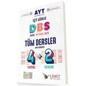Limit Yayınları AYT Tüm Dersler (Eşit Ağırlık) 4+2 Soru Bankası