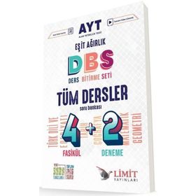 Limit Yayınları AYT Tüm Dersler (Eşit Ağırlık) 4+2 Soru Bankası