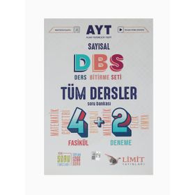 Limit Yayınları AYT Tüm Dersler (Sayısal) 4+2 Soru Bankası