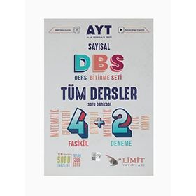 Limit Yayınları AYT Tüm Dersler (Sayısal) 4+2 Soru Bankası