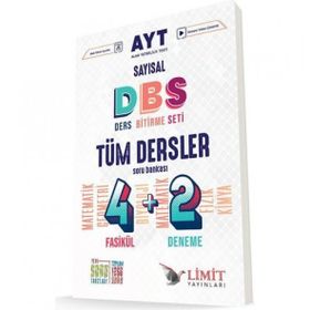 Limit Yayınları AYT Tüm Dersler (Sayısal) 4+2 Soru Bankası