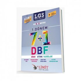 Limit Yayınları Kronometre LGS 1.Dönem Dönem Bitirme Fasikülleri
