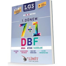 Limit Yayınları Kronometre LGS 1.Dönem Dönem Bitirme Fasikülleri
