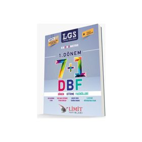 Limit Yayınları Kronometre LGS 1.Dönem Dönem Bitirme Fasikülleri