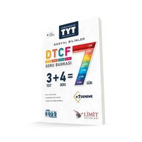 Limit Yayınları - Limit TYT DTCF 7 Gün Sosyal Bilimler Soru Bankası