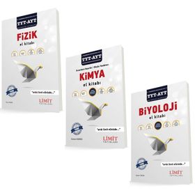 Limit Yayınları TYT AYT Fizik Kimya Biyoloji El Kitabı Seti