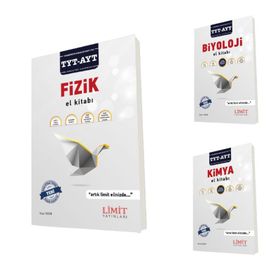 Limit Yayınları TYT AYT Fizik Kimya Biyoloji El Kitabı Seti