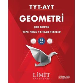 Limit Yayınları Tyt Ayt Geometri Yaprak Test