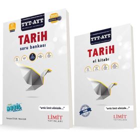Limit Yayınları TYT AYT Tarih Soru Bankası ve El Kitabı